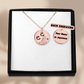 Your Custom Japanese Zodiac & Heavenly Stems Engraved Necklace